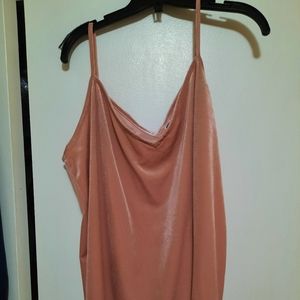 Old Navy Velour Camisole (Pink)